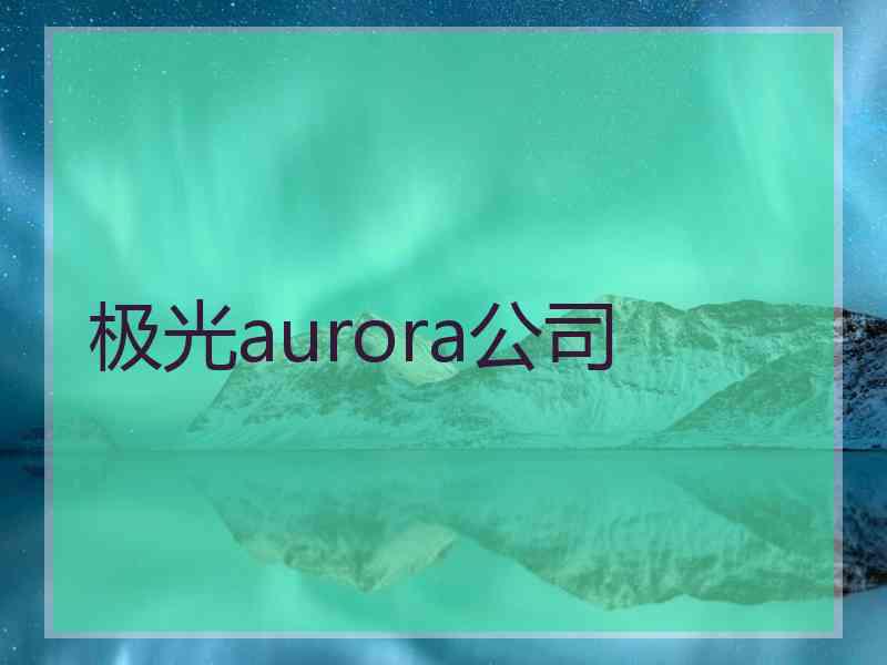极光aurora公司