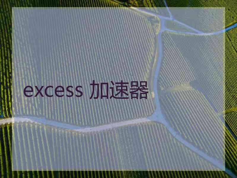 excess 加速器