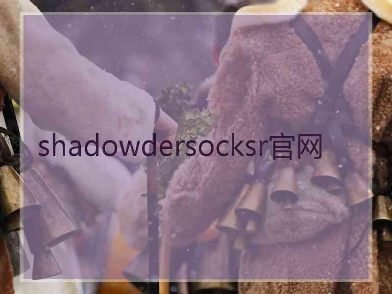 shadowdersocksr官网