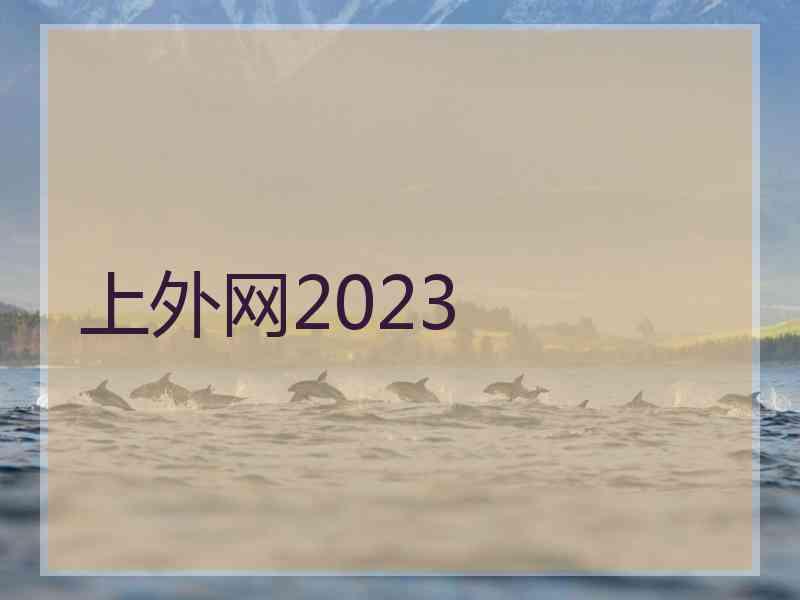上外网2023
