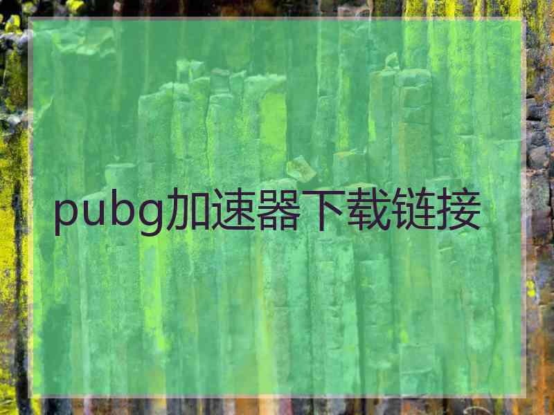 pubg加速器下载链接