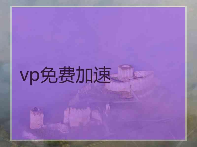 vp免费加速